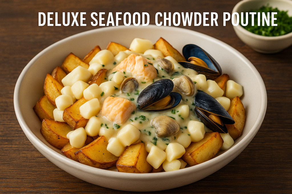 How to Make Seafood Chowder Poutine – An East Coast Comfort Food Classic